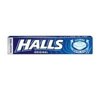 Halls Throat Lozenges Stick Sugar-Free Clearing Menthol Original Pack of 20