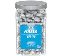 Halls Relief Mountain Menthol Sugar Free Cough Drops Bulk Cough Drops 225 Drops