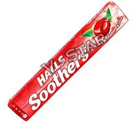 HALLS SOOTHERS 10 x 45g Packs (Strawberry) Pack Of 20