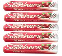 Halls Soothers Lozenges Strawberry PACK OF 5