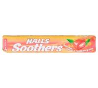 Halls Soothers Peach And Raspberry - Stick - Pack of 20