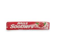 Halls Soothers Strawberry Juice Sweets 45g