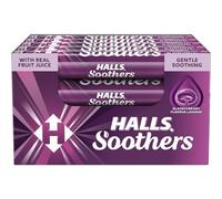 Halls Soothers Sweets, Blackcurrant 45g (Pack of 20 Lozenges)