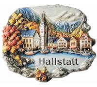 Hallstatt Austria Refrigerator Magnet Tourism Souvenir Fridge 3D Decoration Craft Collection