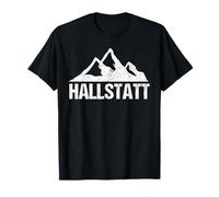 Hallstatt Austria Travel Souvenir Design Austrian Mountain T-Shirt