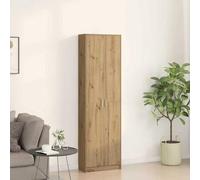 Wardrobe with Shelf with Storage with Door Engineered wood Storage Modern vidaX
