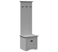 Hallway Cabinet with Hooks Hallway Storage Unit Side Cabinet Cupboard vidaXL