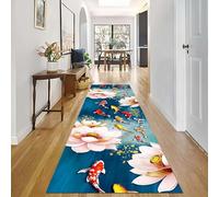 Hallway Carpet Runner Indoor Hallways Runners Carpets Rubber Back 1M 1.5M 2M 2.5M 3M 3.5M 4M 4.5M 5M 6M 7M 8M 9M Area Rugs for Hotel Balcony Study Room Rug 100x200cm