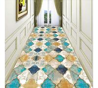 Hallway Carpet Runner Modern Non- slip Rugs Runners for Entryway Corridor Stairs, 1m/1.5m/2m/2.5m/3m/3.5m/4m/4.5m/5m/5.5m/ 6m Custom Length (Size : 60x150cm/2ftx4.9ft)