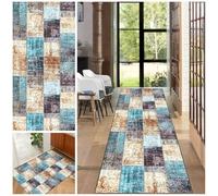 Hallway Rugs Runner Non Slip Runner Rug for Entryway Long Kitchen Floor Runner Washable Narrow Hall Runner Heavy Duty Doormat Floor Carpet Runners for Hallways Bedroom Laundry Room 100 x 150 cm