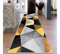 Hallway Runner 110 x 550 cm Non-Slip Long Kitchen Carpet Runners for Hallway Entryway Runner Rug Door Mat Indoor Narrow Hall Runner Low Pile Floor Mat Absorbent Area Rug for Entrance Bedside Runner