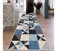 Hallway Runner 65 x 110 cm Non-Slip Long Kitchen Carpet Runners for Hallway Entryway Runner Rug Door Mat Indoor Narrow Hall Runner Low Pile Floor Mat Absorbent Area Rug for Entrance Bedside Runner