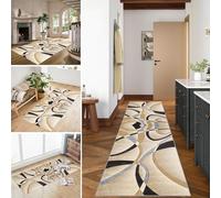 Hallway Runner Non Slip Long Kitchen Carpet Runners Heavy Duty Entrance Mat Hall Runner Narrow Rugs Absorbent Doormat Washable Kitchen Rug Runners for Hallways Kitchen Laundry Room 110 x 280 cm