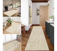 Hallway Runner Non Slip Long Kitchen Carpet Runners Heavy Duty Entrance Mat Hall Runner Narrow Rugs Absorbent Doormat Washable Kitchen Rug Runners for Hallways Kitchen Laundry Room 110 x 280 cm