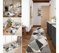 Hallway Runner Non Slip Long Kitchen Carpet Runners Heavy Duty Entrance Mat Hall Runner Narrow Rugs Absorbent Doormat Washable Kitchen Rug Runners for Hallways Kitchen Laundry Room 110 x 280 cm