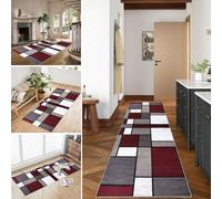 Hallway Runner Non Slip Long Kitchen Carpet Runners Heavy Duty Entrance Mat Hall Runner Narrow Rugs Absorbent Doormat Washable Kitchen Rug Runners for Hallways Kitchen Laundry Room 110 x 280 cm