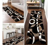 Hallway Runner Rug Brown Black 1.5m 2m 2.5m 3m 3.5m 4m 4.5m 5m 6m Non Slip Carpet Runners Rug for Living Room Stairs Kitchen Soft Bedroom Area Rugs Washable Doormat ( Size : 70×400cm/2.3ft×13.1ft )