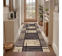Hallway Runner Rug Heavy Duty Entrance Mat Kitchen Mat Non-Slip Rubber Back Runner Carpet Washable Hallways Carpet Runners Floor Protector Absorbent Runner Mat Living Room Kitchen 80 x 130 cm