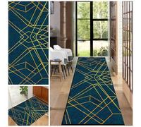 Hallway Runner Rug, Kitchen Rugs Washable Hall Carpet Runner Non-slip, Heavy Duty Runner Mat, Entryway Carpet Kitchen Long Floor Mat for Bedroom Laundry Room Living Room Entrance 120 x 160 cm