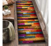 Hallway Runner Rug Long Non Slip Rubber Back Hall Runner Narrow Rugs 70 x 200 cm Washable Kitchen Runner Rug Absorbent Door Runner Mats Corridor Carpet Runners for Hallway Kitchen Entryway Laundry
