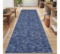 Hallway Runner Rug Non Slip 40 x 150 cm Long Hall Runner Kitchen Rug Washable Heavy duty Corridor Rugs Absorbent Short Pile Narrow Carpet Runner for Entryway Sink Hallways Dining Areas Carpets