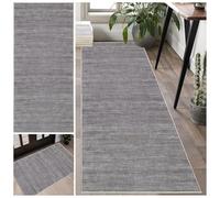Hallway Runner Rug - Non Slip, 50 x 130 cm, Soft, Kitchen & Indoor Door Mat, Washable Floor Carpet for Entryway, Living Room, Bedroom & Laundry