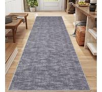 Hallway Runner Rug Non Slip 80 x 380 cm Long Hall Runner Kitchen Rug Washable Heavy duty Corridor Rugs Absorbent Short Pile Narrow Carpet Runner for Entryway Sink Hallways Dining Areas Carpets