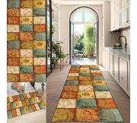 Hallway Runner Rug Non Slip Carpet Runners for Hallways Kitchen Mat Washable Long Hall Runner 40 x 60 cm Narrow Rugs Area Rug Runner Floor Carpet Runner for Corrido Bedroom Laundry Room Door Mats