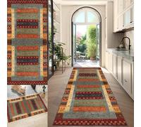 Hallway Runner Rug Non Slip Carpet Runners for Hallways Kitchen Mat Washable Long Hall Runner 50 x 200 cm Narrow Rugs Area Rug Runner Floor Carpet Runner for Corrido Bedroom Laundry Room Door Mats