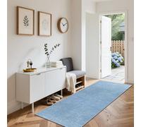 Hallway Runner Rug Non Slip Kitchen Carpet Runner Washable Kitchen Mats Floor Mat Narrow Entrance Mat for Entryway, Kitchen, Living Room, Laundry Room 110 x 200 cm