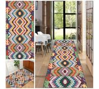 Hallway Runner Rug, Washable Hall Carpet Runner Non-slip, Kitchen Rug Runner, Heavy Duty Runner Mat, 40 x 120 cm Entryway Carpet Kitchen Long Floor Mat for Bedroom Laundry Room Living Room Entrance