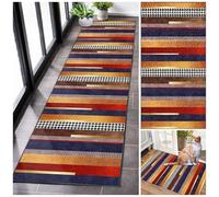 Hallway Runner Washable Kitchen Runner Rug Non Slip Carpet Runners for Hallway Long Hall Runner Narrow Rugs Floor Carpet Runner Low Pile Area Rug Runner for Bedroom Entryway Laundry 40 x 180 cm