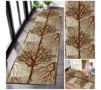 Hallway Runner Washable Kitchen Runner Rug Non Slip Carpet Runners for Hallway Long Hall Runner Narrow Rugs Floor Carpet Runner Low Pile Area Rug Runner for Bedroom Entryway Laundry 40 x 140 cm