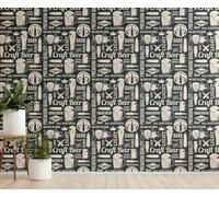 Hallway Wallpaper Self-Adhesive Border Papers Personality Pvc Bathroom