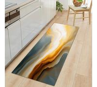 Hallway Whirlpool Abstract Fluid Creative Modern Runner Rug 80 x 120 cm, Dream Marble Printed Non-slip Carpet Runners - Washable Entrance Kitchen Carpet for Living Room Entryway Bathroom Laundry Room