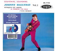 Hallyday,Johnny - Souvenirs Souvenirs - EP N°02 Vinyle BLEU