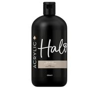 Halo Acrylic Plus Fast Setting Acrylic Monomer Liquid - 500ml. Acrylic Liquid for Nail Art, Nail Extensions & Overlays. HEMA Free Acrylic Liquid Monomer for Professional & Home Use.