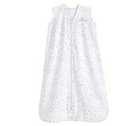 HALO Baby Sleeping Bag | 0.5 TOG SleepSack | 100% Cotton, Midnight Moons Sleeping Sack For Newborn Babies | Easy Zip Access Nappy Change | Unisex, Boys & Girls, 6-18 Months