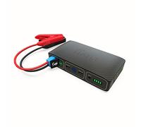 Halo Bolt 58830 Mwh Portable Phone Laptop Charger Car Jump Starter with AC Outlet and Car Charger - Black Graphite