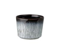 Denby Halo Brew Stoneware Open Sugar Bowl, 260ml, Black/Multi
