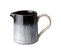 Denby Halo Brew Stoneware Milk Jug, 200ml, Black/Multi