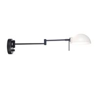 Halo Design Copenhagen Wall Lamp W/arm Black
