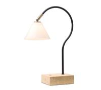 Halo Design Question Portable Lamp Black/ Antique Brass/ Opal