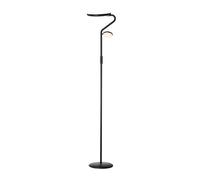 Halo Design Slim Uplight Floor Lamp Black