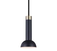 Halo Design Torch Pendant Black/ Antique