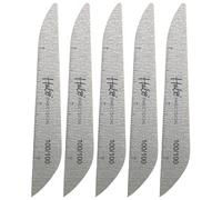 Halo Elite Precision Zebra Nail Files 100/100 Grit (Pack of 5)
