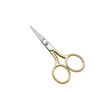 HALO FORGE 3.5" Small Sewing Scissors - Precision Stainless Steel One-Piece Forged Blades for Decoupage, Fabric, Tiny Thread & Needlework - Smooth Touch
