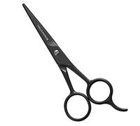 HALO FORGE Beard & Mustache Scissors - Small Straight Stainless Steel Precision Trimming Blade - Sharp Grooming Shears for Personal Care Hair Facial Body - Gift for Women Men - 5.5 Inch