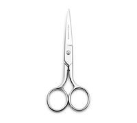 HALO FORGE Small Fabric Scissors: Straight Sewing Shears Titanium Forged Stainless Steel Pointed Tip for Adults Art Cutting Dress Making Tailor Office Work Crafting Supplies - 6 Inch