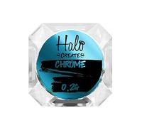 Halo Gel Nails Create Nail Art Chrome Powder - Be Determined 0.2g Metallic